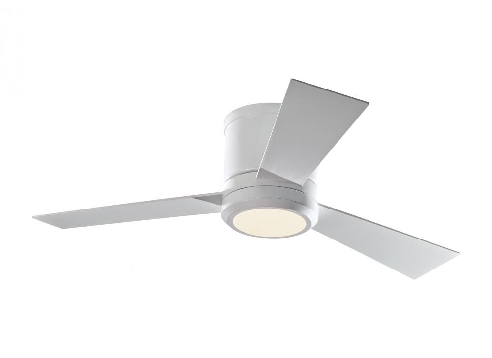 Thirty Six Light White Hugger Ceiling Fan : 3CLYR42RZWD | Lighting ...